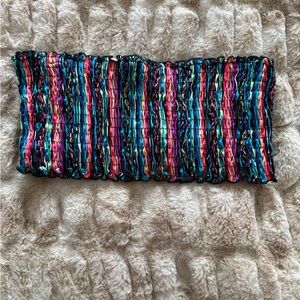 VENUS Colorful Ruffled Tube Top